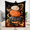 Halloween 36 Blanket Soft Warm Cozy Perfect for Livingroom Couch Bed Four Seasons Multipurpose Digital Print Best Holiday Gift for Friends Family