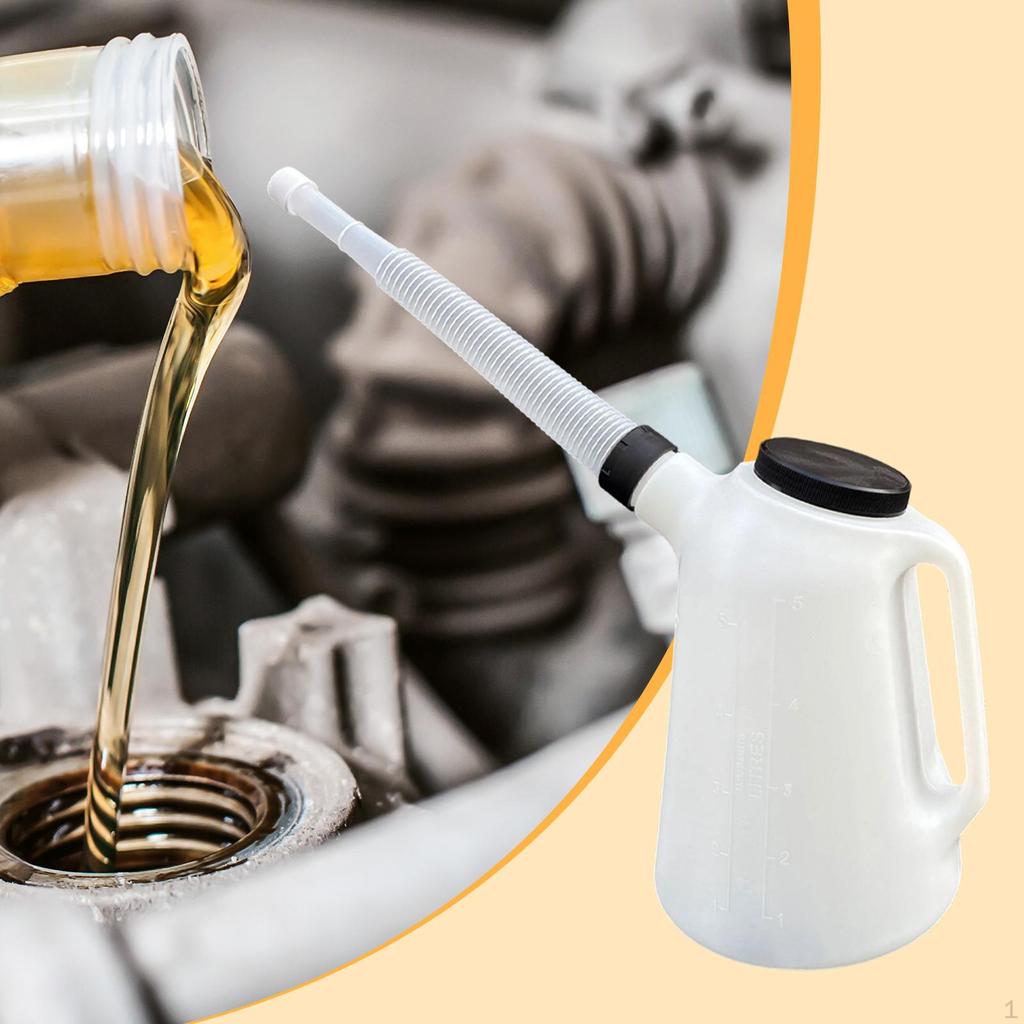 Car Pitcher with Long Spout And Handle, Leakproof, Sturdy Versatile, Lid