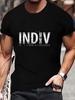 "Indiv" Graphic T-shirt - Black