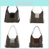 Chic Leopard Print Tote Bag For Women Large Capacity Stylish Shoulder Bag