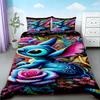 Stitch Kids Duvet Cover Set Cartoon Quilt Cover Bedding Set Queen King Full Size for Children Teens Bedroom Home Decor