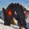 Autumn Winter Motorbike Gloves Women Windproof Anti-slip Touchscreen Fleece Keep Warm for Work Gloves Men Sports Bike