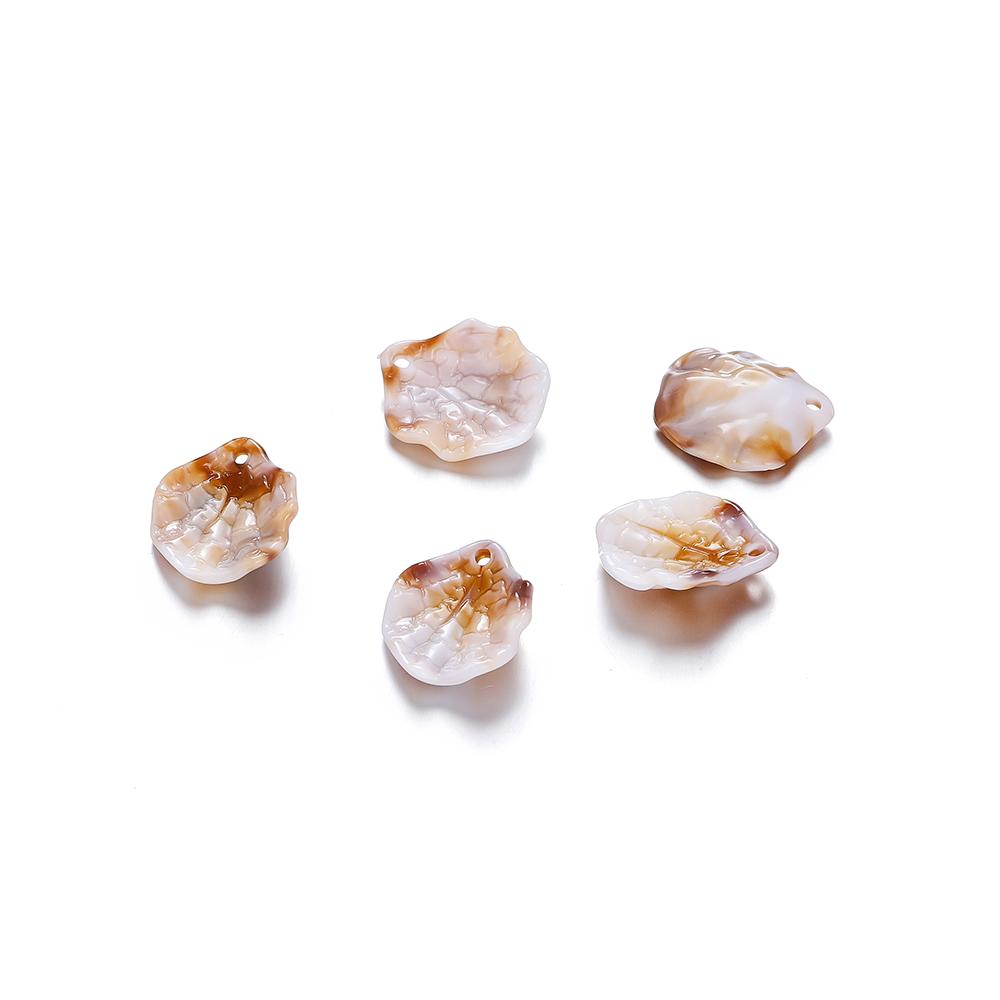 10/20Pcs/Lot Mix Acrylic Shell Conch Starfish Charm Pendants for DIY Women Earring Bracelet Necklace Jewelry Making Accessories