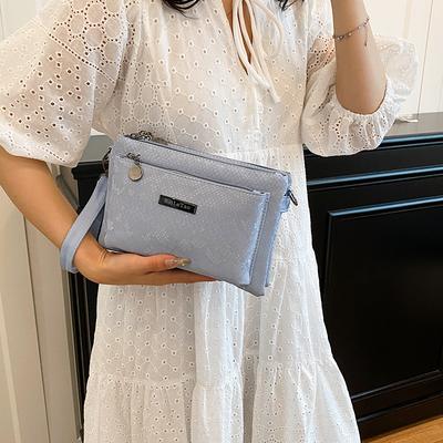 Small Square Bag Women's Multi-Layer Crossbody Bag Mobile Phone Bag