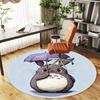 1pc Totoro Umbrella Round Chair mat office Area Rug - Non-Slip, Floor Mat for Office, Bedroom, Ideal home decor gift p0105101