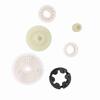 6 Pcs Car Window Glasses Motor Gear Replacement Kit Fit for Mazda