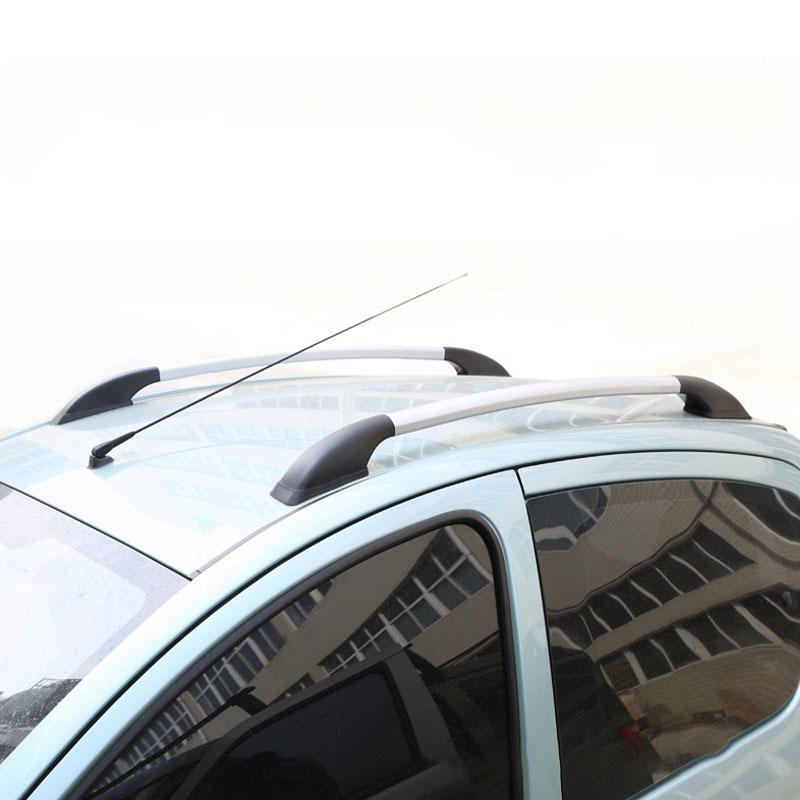 Modificare Acoperiș perforat din aliaj de aluminiu pe ambele părți ale portbagajului mașinii Portbagajul decorativ de acoperiș numai pentru decorarea mașinii