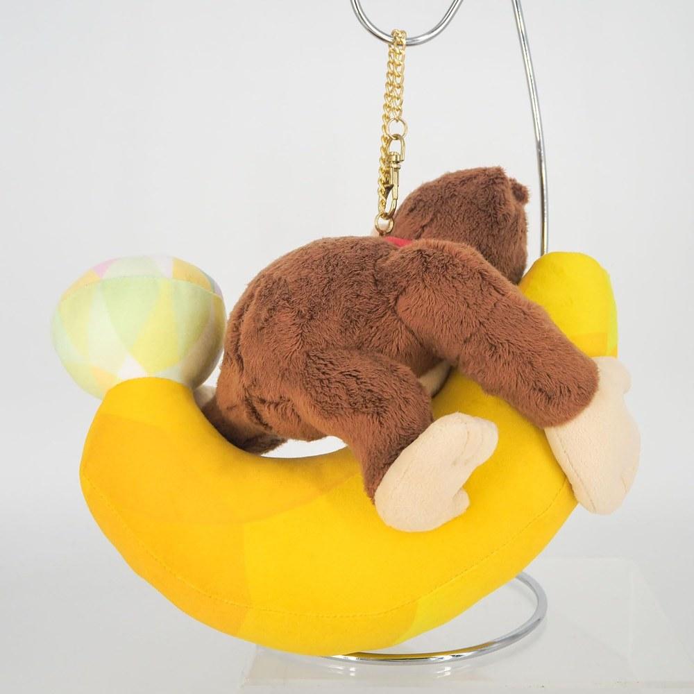 Sanei Boeki Super Mario Donkey Kong Bananza Donkey Kong and Banamondo Large Mascot Plush W25×D14.5×H21cm DB02