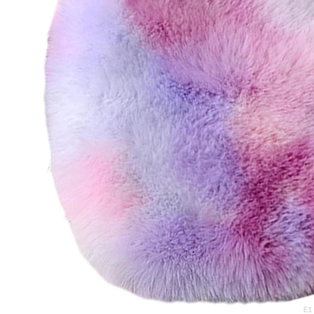 Hear Shaped Purse Women Plush Chain Shoulder Bag Fashion Zipper Closure Pouch Handbag Crossbody