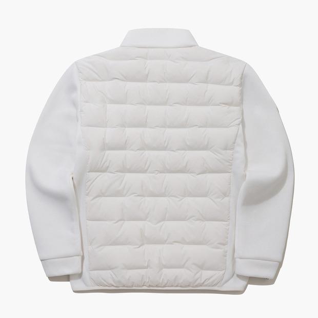 Lecoq Sweater-Like Hybrid Down Jacket Ivory (Qp423Tdjo5) (A Type)