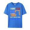 I Have PTSD Pretty Tired of Stupid Democrats Tee 2024 Christian Tshirt Men Camisetas De Hombre T Shirt