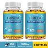 Pslalae - 1000 mg Fish Oil Dietary Supplement Capsules - Heart Health