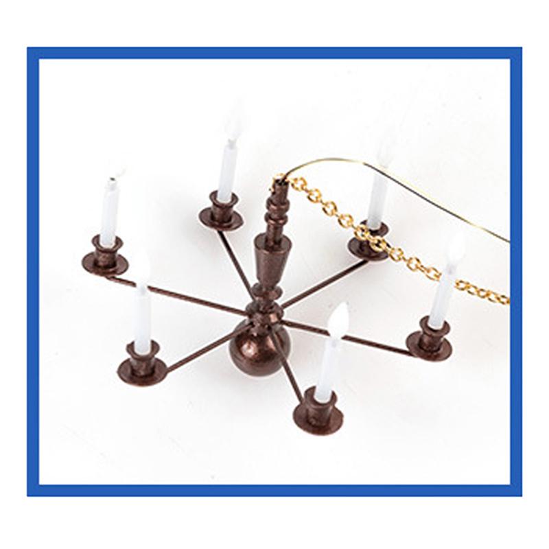 

Детская реалистичная кукольная мебель Люстра Песочный стол Игрушка Светодиодная потолочная лампа