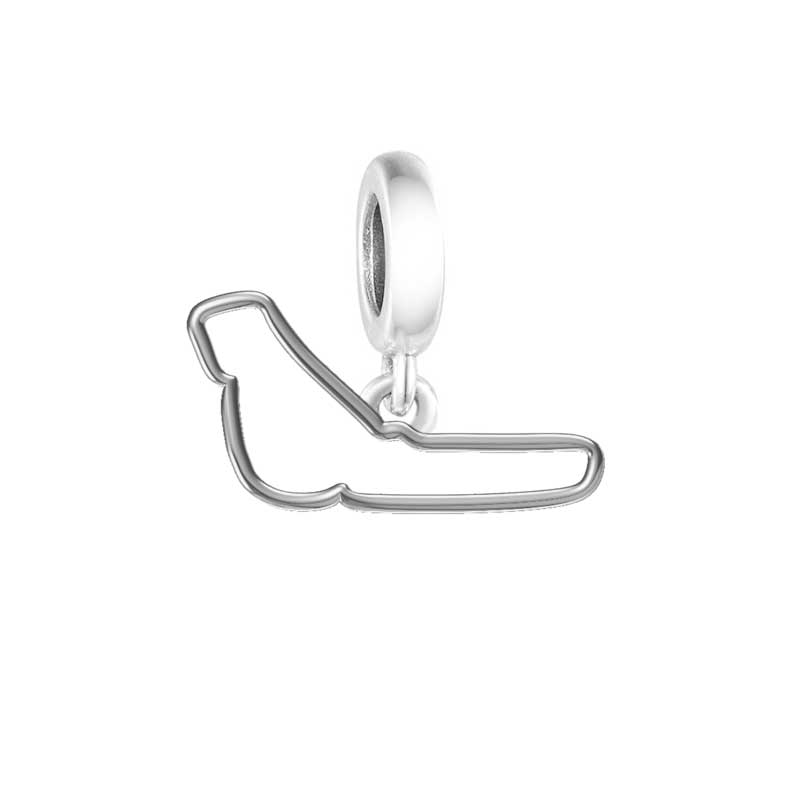 925 Silver Pan Charm Bracelet DIY Fit Original Race Car Dirt Bike Motorbike Scooter Bead For Women Berloque Jewelry Making