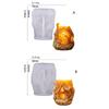 Holiday Candle Silicone Mold Treehouse Shape Silicones Mould Heat Resistant For Making Candle Soap Christmas Decoration