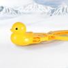 Montessori Duck Snowball Clip Early Education Sports Dinosaur Snowball Maker Mold Bear Double Ball Love Heart Snow Ball Maker