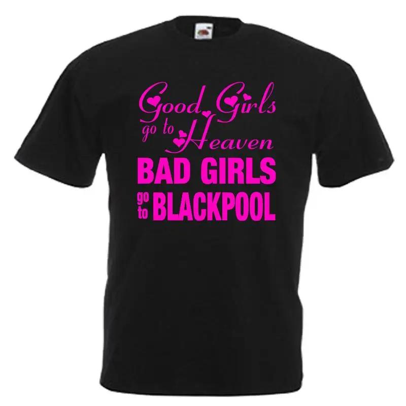 Bad Girls Blackpool Adults Unisexs T Shirt