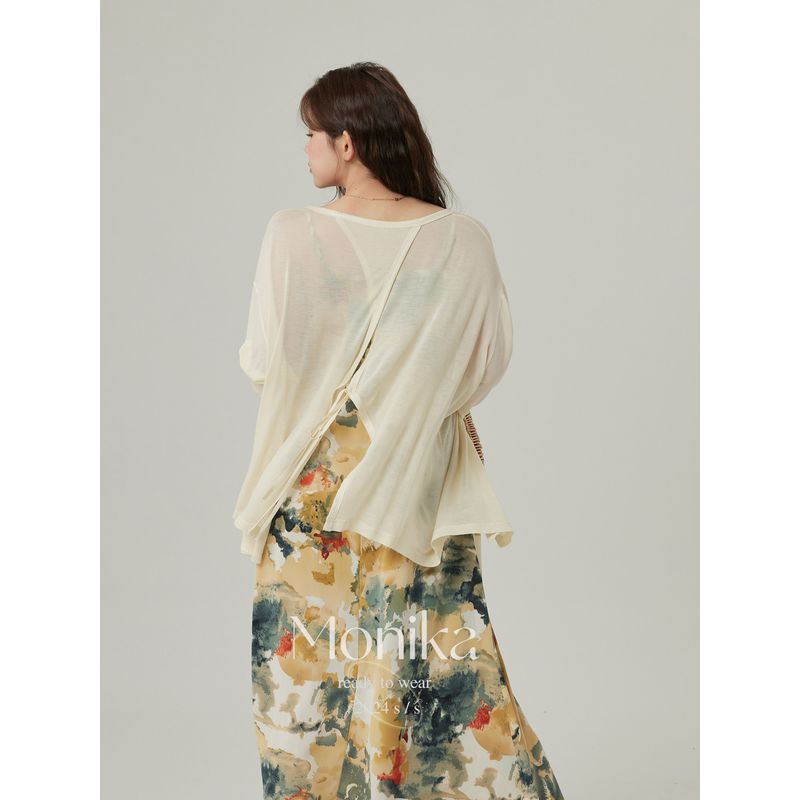 

National Style Blooming Plus Size Ladies Sleeveless Belly Covering Sling Dress Cardigan XL