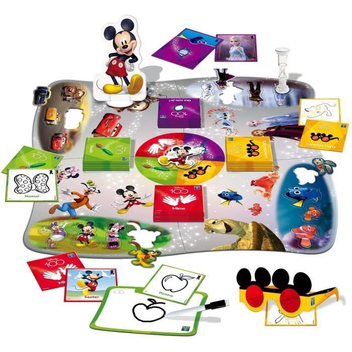 Party &amp; Co. Disney 100 - Jeu de société - DUJARDIN - Vivez des défis Disney en famille dans cette version de Party &amp; Co. !