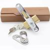 1PC Aluminum Alloy Door Window Locks Framed Door Locks Sliding Spring Door Floor Locks Shop Gate Hardware Accessories with Key