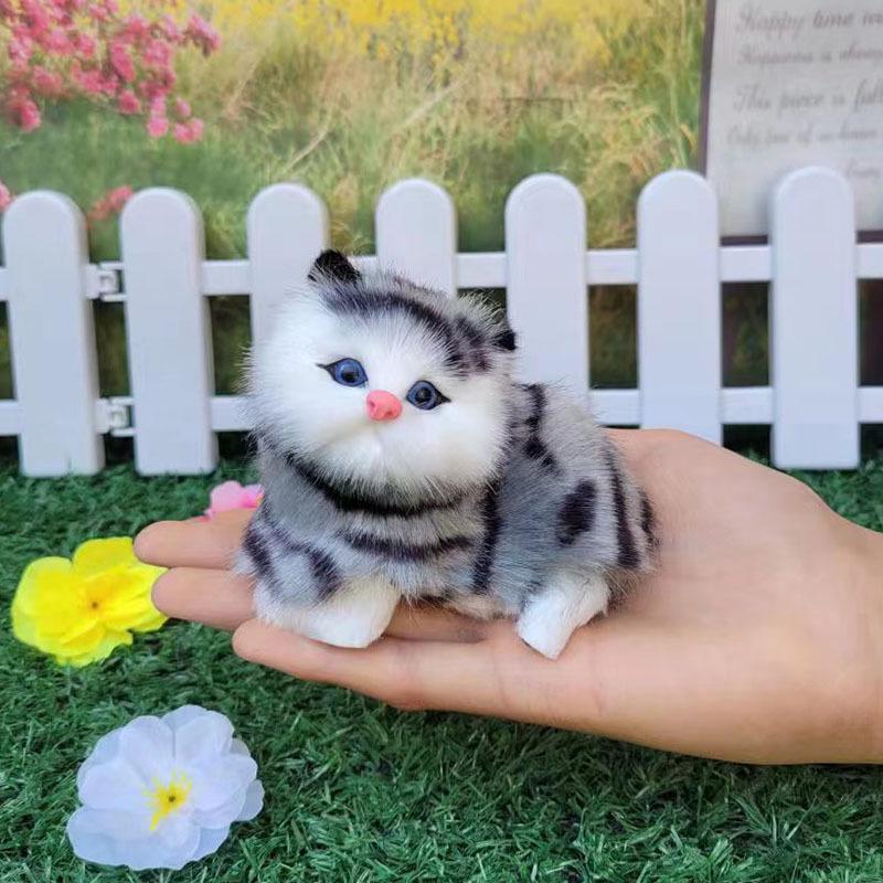 Plüsch Bellende Katze, Hase & Welpen Spielzeug - Pädagogische Tierpuppe für Kinder