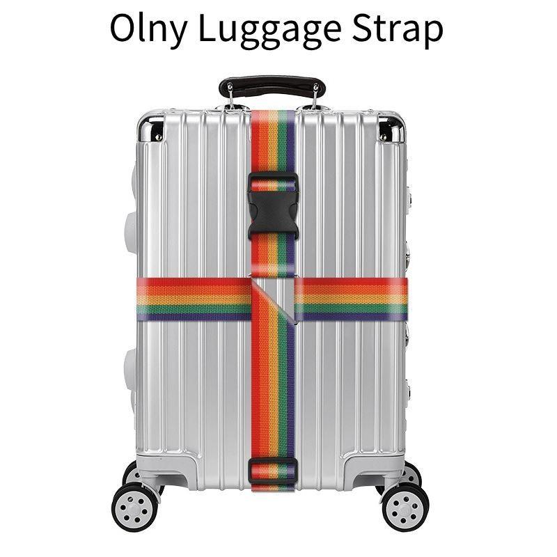 Durable Luggage Strap Cross Packing Belt Secure Travel Bag Protective Tightening Reinforcement Rope