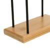 Standing Tissue Storage Rack Wooden Base Tissue Dispenser Stand Napkin Paper Holder  Restaurant