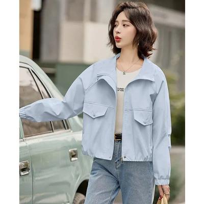 Thin Casual Short Jacket Women's Spring New Korean Style Loose and Versatile Jacket with Temperament and Style