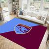 Aston Villa Football Design Crystal Velvet Carpet Cozy Non?Slip Printed Rug For Bedroom Living Room Entrance