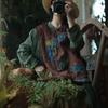 Johnature Veste de damă vintage, paltoane patchwork colorate, toamnă, cu nasturi, gât O, fără mâneci, largi