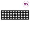Stair Treads 5 Pcs 25x75 Cm Rubber