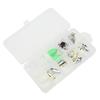Fly Fishing Lure Kit Plastic Stainless Steel Sequins Fly Hooks Assisted Thrower Fishing Accessories
