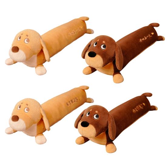 Soft Dachshund Plush Pillow Long Floppy Dachshund Dog Stuffed Animal Funny Dog Cushion for Cuddling Cute Bed Sofa Decor Gift