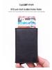 Anti-Theft RFID Zipper Card Holder with NFC Shielding
