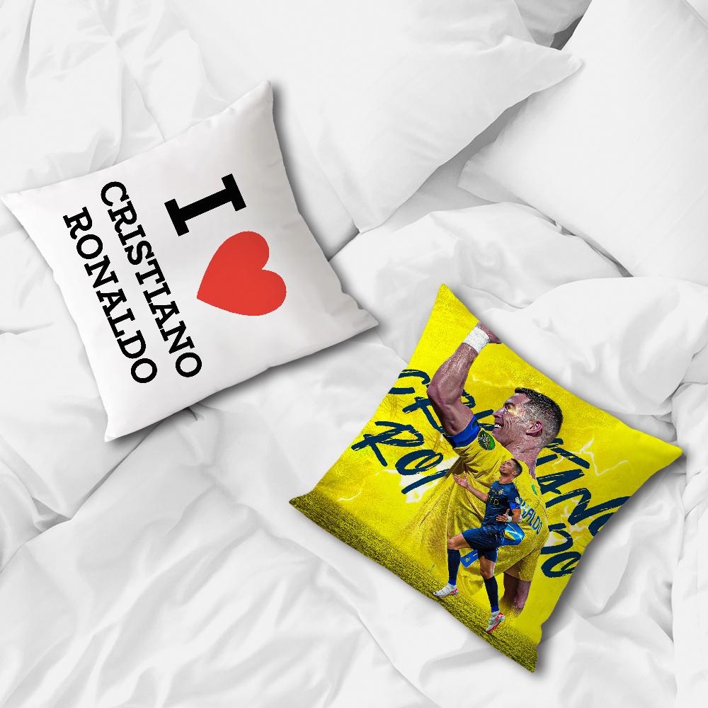 Federa Cuscino R-Ronaldo Custodia Stanza Camera da letto Divano Soggiorno Stella Schienale Auto C-Cr7 Quadrato Calcio Testiera