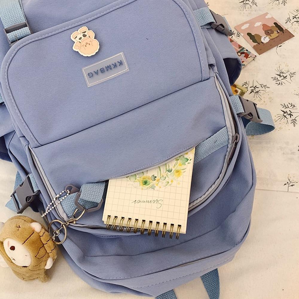 Mochila de moda para mujer, para adolescentes, niñas, mochila escolar,  mochila de viaje impermeable, mochila negra comprar a buen precio — entrega  gratuita, reseñas reales con fotos — Joom, image size:1000x1000