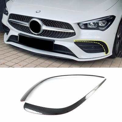 Auto Front Stoßstange Splitter ABS Dekoration Für Mercedes Benz CLA klasse C118 -2022 CLA250 CLA180 CLA200 Front Canards