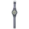Casio G-SHOCK Analog Digital World Time Watch Gray Gold Modern