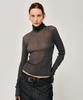 Label Archive W Eli Rib Turtleneck Charcoal