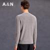Antonio Men's 100% Cashmere Henley Sweater