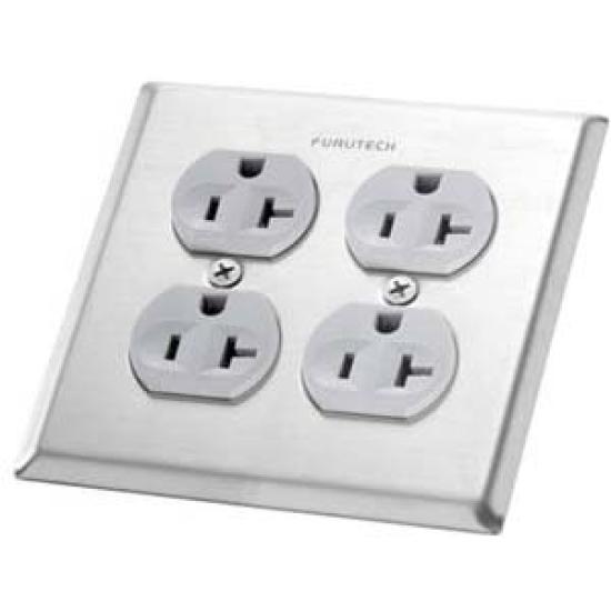 

Furutech Outlet Cover Type Audio-Grade 102-2D, 4-Outlet