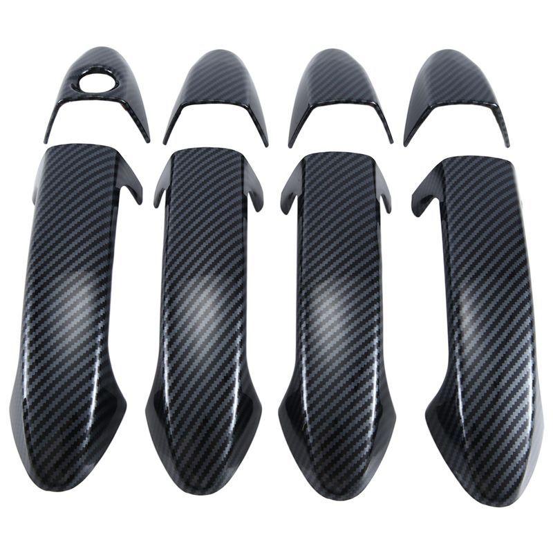 AA92-Car Exterior Door Handle Cover Sticker For Ford Fiesta 2009 2010 2011 2012 Accessories