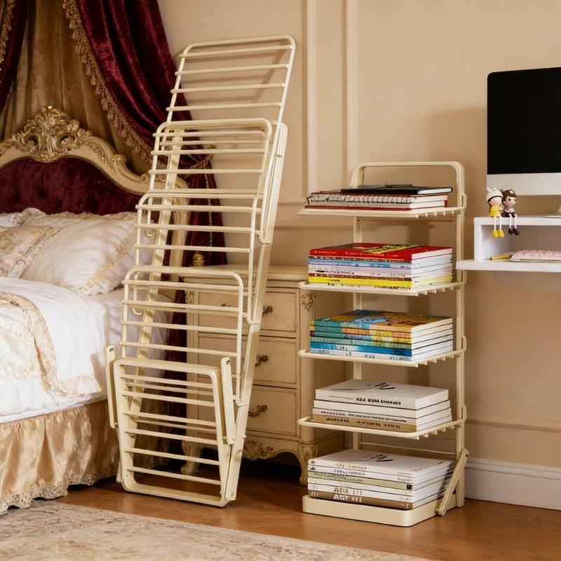 Small Size Desktop Bookshelf, Stable Dual Purpose Book Storage Rack, Simple Tabletop Organizer for Student Study Desk