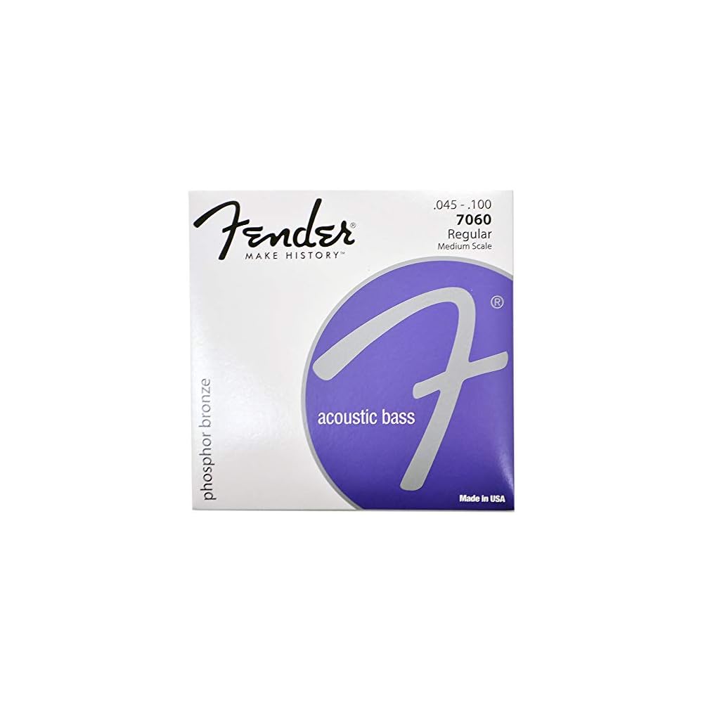 FENDER Acoustic Bass Strings 7060 Phosphor Bronze