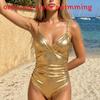 Women Onepiece Swimsuit With Pushup Design For Pool And Beach Wear