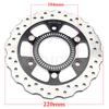 Motorrad Vorder- und Hinterradbremsscheibe Rotor für Kawasaki Ninja 400 EX 400 ABS 2017-2021 Z400 Ninja400 EX400 ABS KRT 2018-2021 Z 400