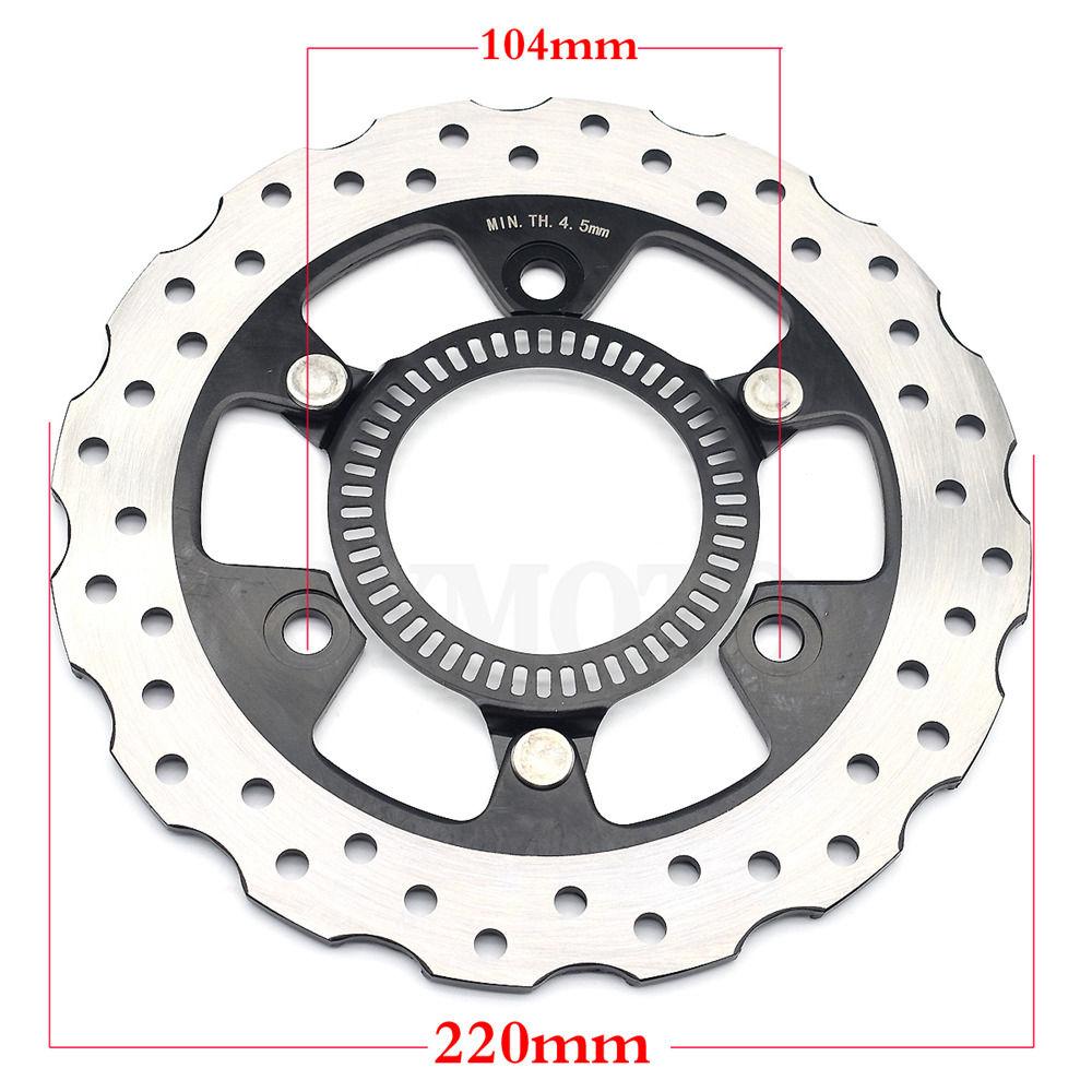 Motorrad Vorder- und Hinterradbremsscheibe Rotor für Kawasaki Ninja 400 EX 400 ABS 2017-2021 Z400 Ninja400 EX400 ABS KRT 2018-2021 Z 400