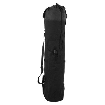 Fishing Tackle Rod Storage Bag Organizer Cylindrical Package Pole Reel Carrier WaterproofBlack