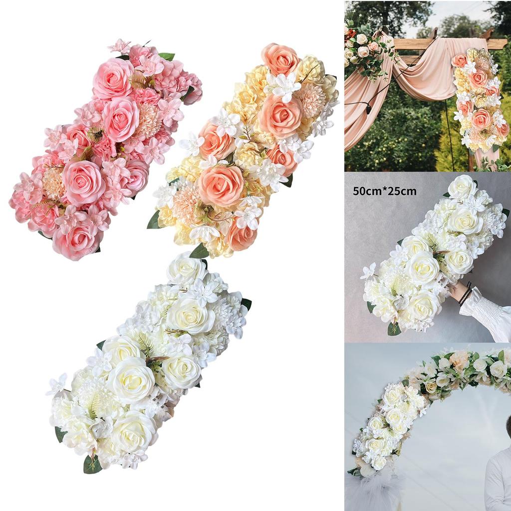 flower panel Panel panel Backdrop, Roses Artificial Flower Backdrop for Party