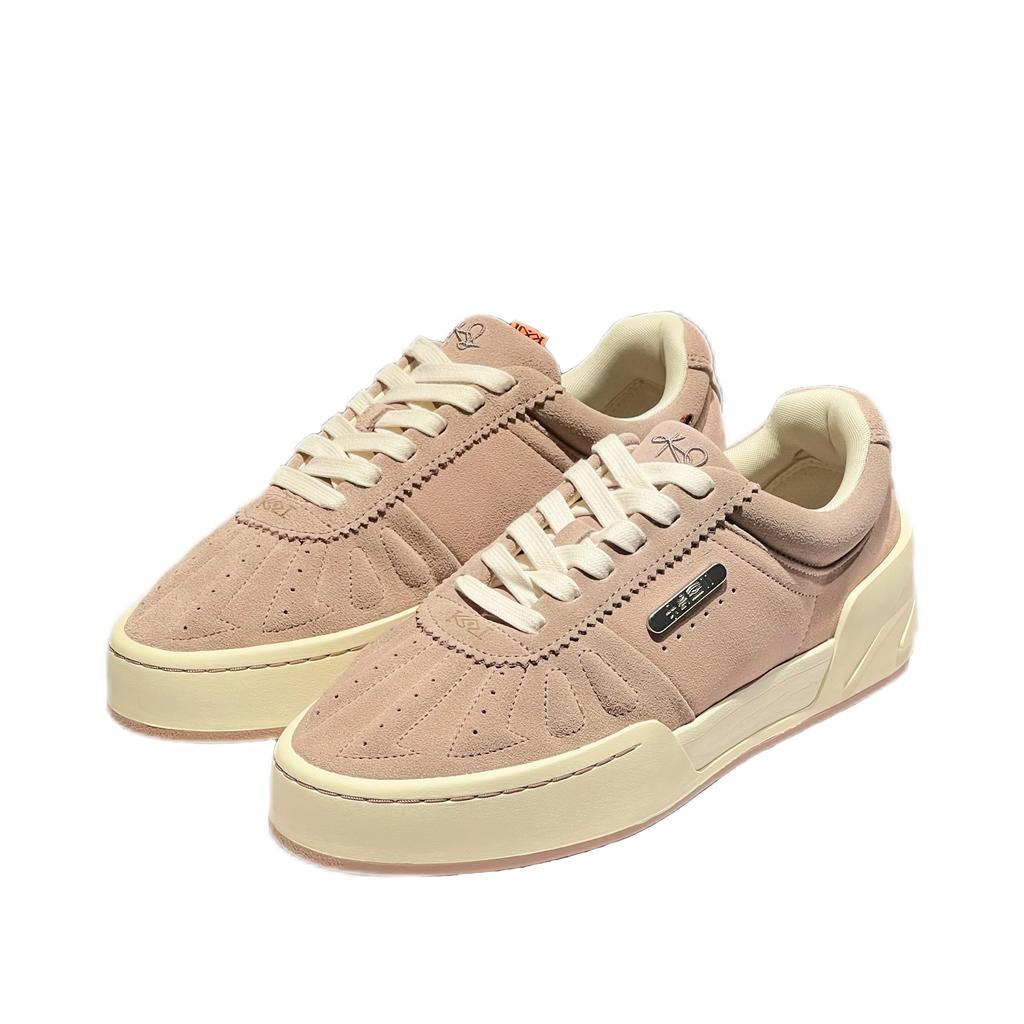 Anta Street Women Casual Sports Skate Shoes Sakura Pink Off White 112441808S-2